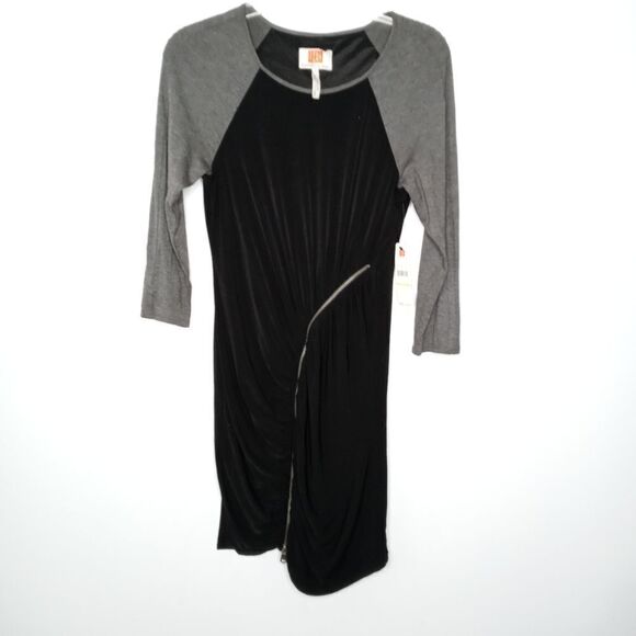 Laundry by Design black and gray dress size 4 - Picture 1 of 11